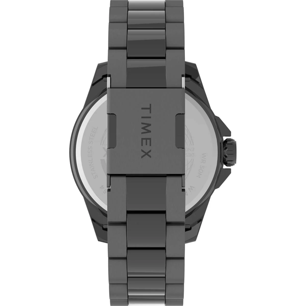 Timex City Collection Men's Quartz Analog Gunmetal Dial Octogonal Case Watch -TW2U14800 - Image 2