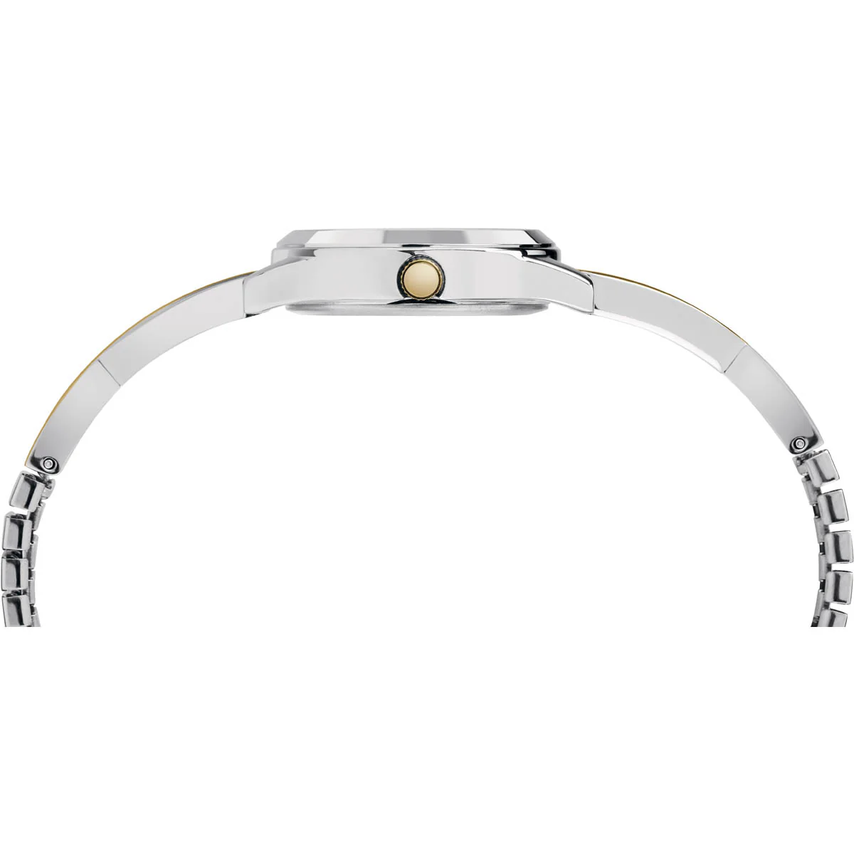 Timex Global Women's Chrome Dial Case Stainless-Steel-Expansion-Band Function Watch -TW2R98600 - Image 2