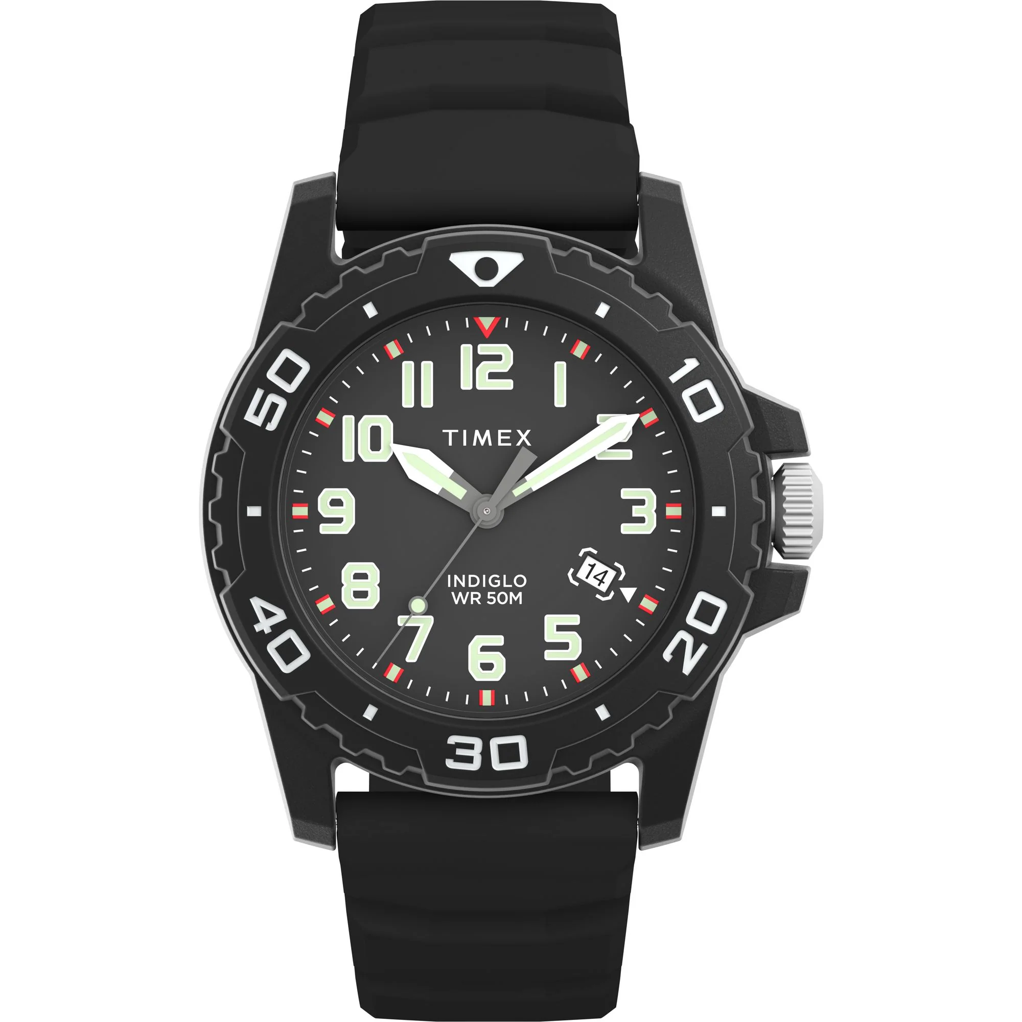 Timex Main Street Round 42mm Black Dial Analog Men Watch - TW5M61200JQ