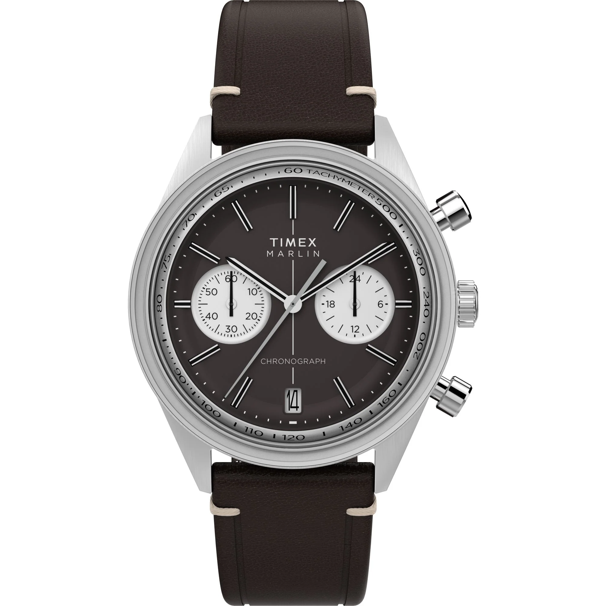 TIMEX Marlin Jet Brown Round Dial Analog Men's Watch - TW2Y24700IK