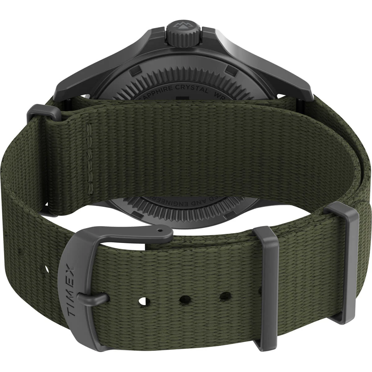 Timex Outdoor Men's Quartz Analog Gunmetal Dial Round Case Stainless-Steel Function Watch -TW2V03700 - Image 2