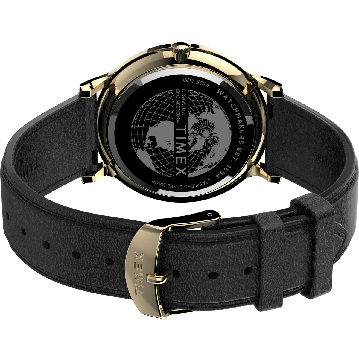 Gallery 40mm Leather Strap Watch - Image 4