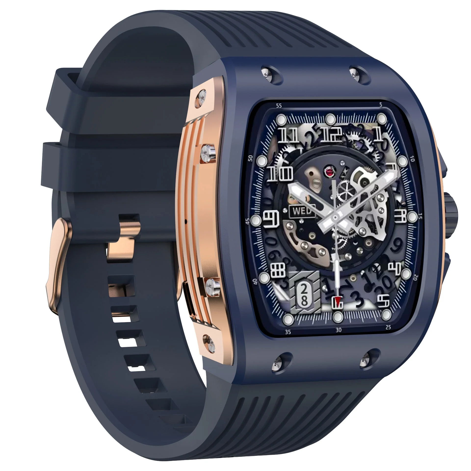 Timex Smart Coregen 1.76 (4.47 cm) Display with Functional Crown and BT Calling Smartwatch For Unisex - TWTXW901T