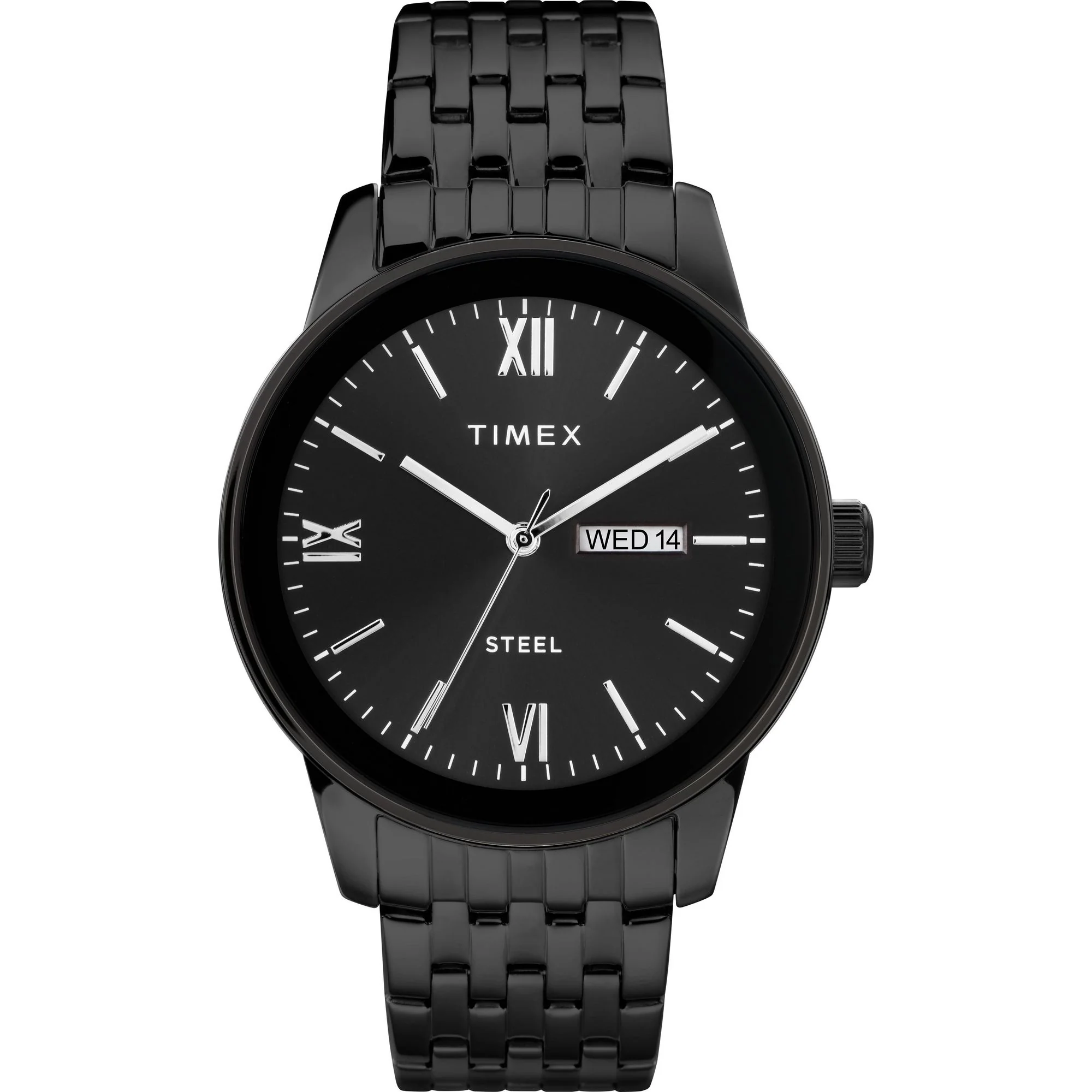Timex Trend Round 41mm Black Dial Analog Men Watch - TW2T50400AP