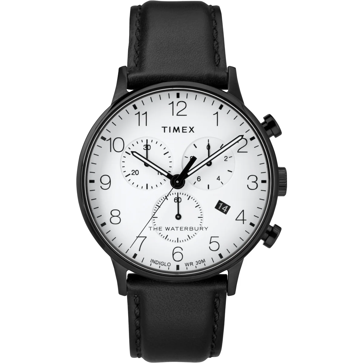 Timex Multifunctonal Men's Analog White Dial Coloured Quartz Watch, Round Dial with 40 mm Case width - TW2R72300UJ