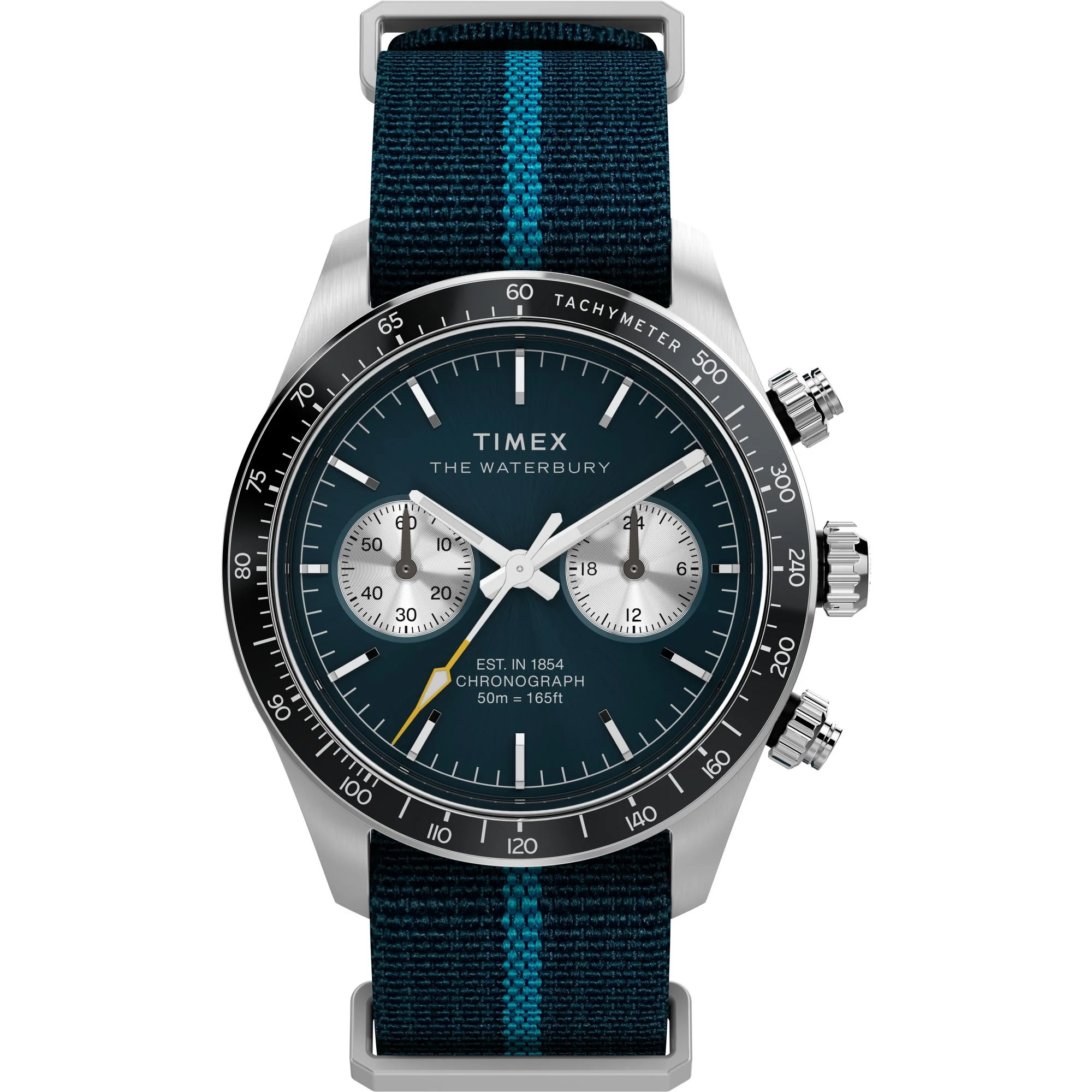 TIMEX Waterbury Heritage Blue Round Dial Analog Men's Watch - TW2Y39000IK