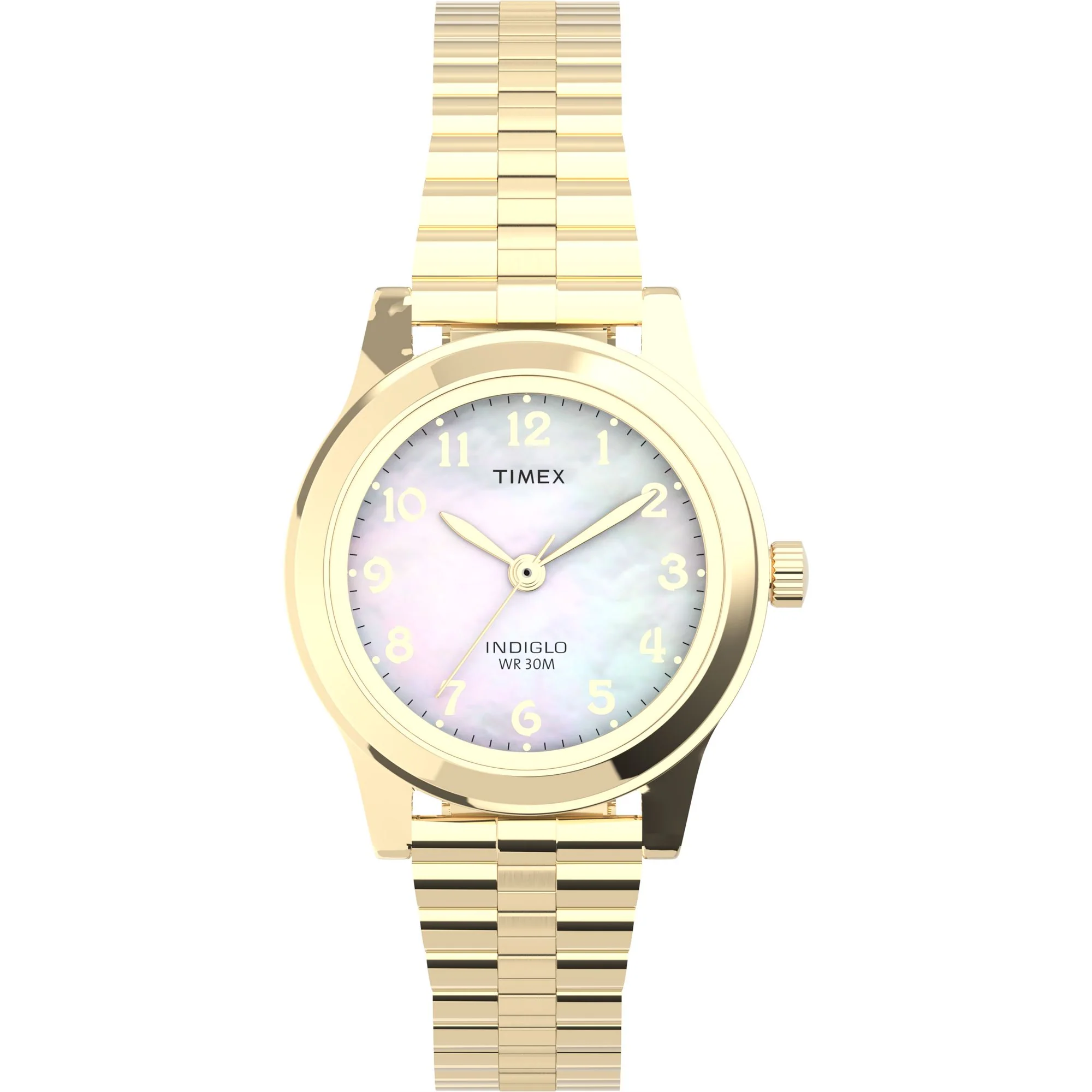 TIMEX White Round Dial Analog Women's Watch - T2M827UJ