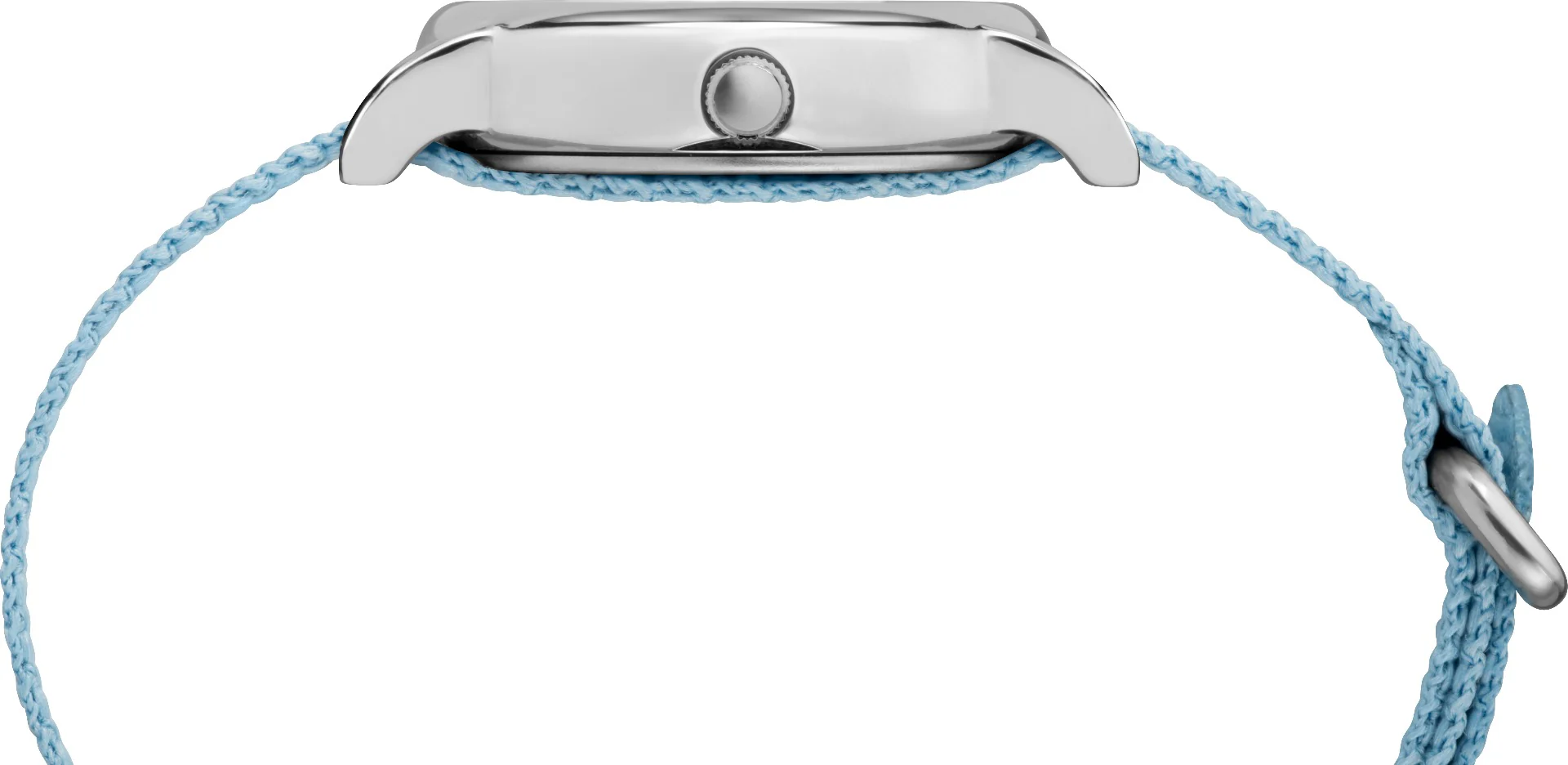 Timex Global Women's Chrome Dial Case Fabric-Strap Function Watch -TW2R80600 - Image 2