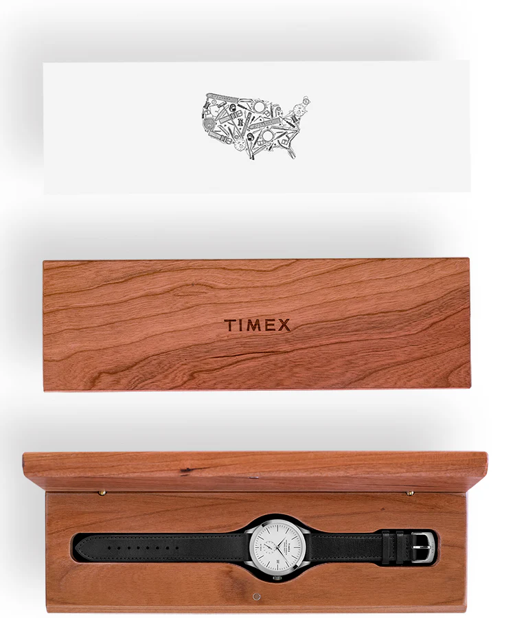 Timex American Documents Men's Swiss Quartz Analog Gunmetal Dial Round Case Leather-Strap Function Watch -TW2R83000 - Image 12