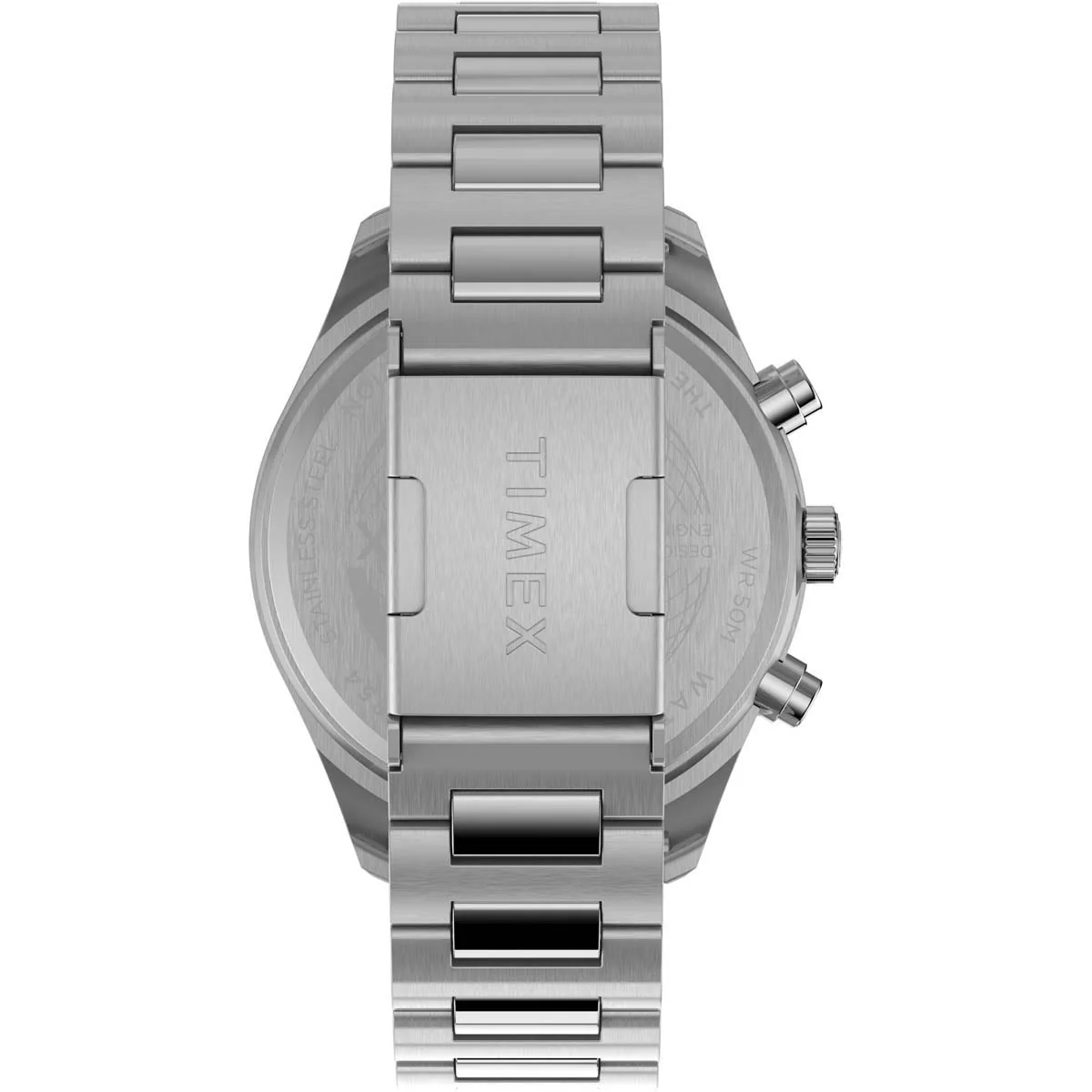 Timex Heritage Collection Men's Quartz Analog Stainless Steel Dial Round Case Stainless-Steel Function Watch -TW2T70300 - Image 7