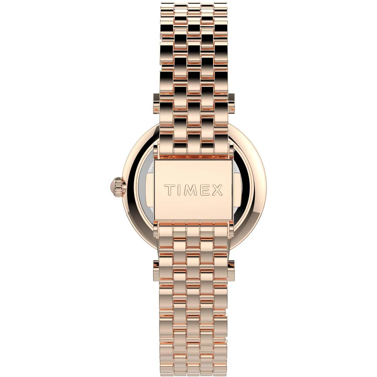 Timex Global Women's Rose Gold-Tone Dial Case Stainless-Steel Function Watch -TW2T78800 - Image 3