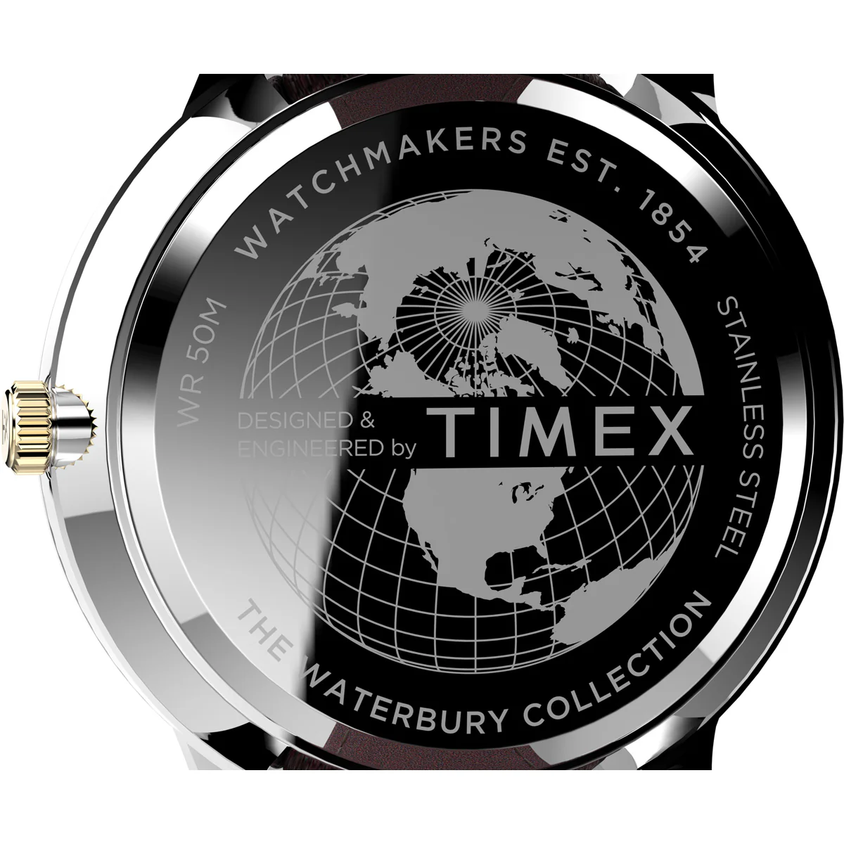 Timex Heritage Collection Men's Quartz Analog Stainless Steel Dial Round Case Stainless-Steel Function Watch -TW2V28800 - Image 5